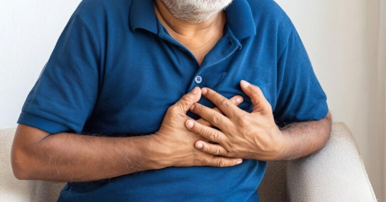 Heart doctor in Indore examining foot swelling and providing heart patient treatment in Indore for fluid retention